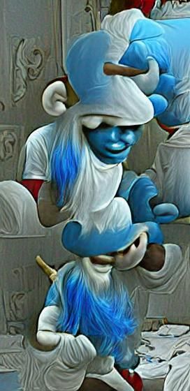 Image of a Smurf Character