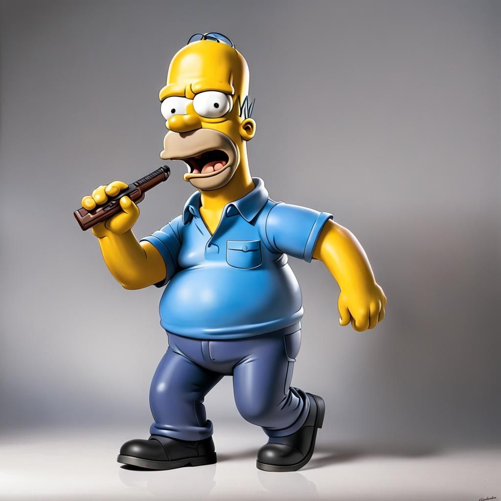 Homer Simpson: Police Artist Rendering