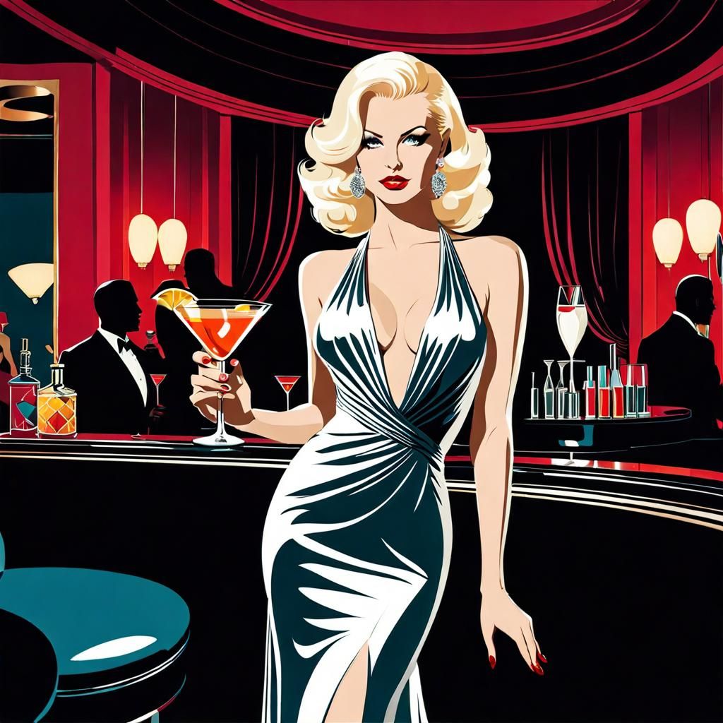 Agent Brigitte Gardot undercover in Monaco