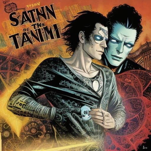 Sandman's Realm: A Surreal Graphic Novel Visualization