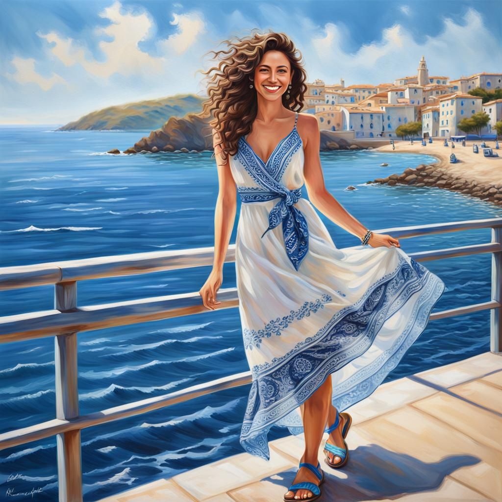 Blue summer vibes .