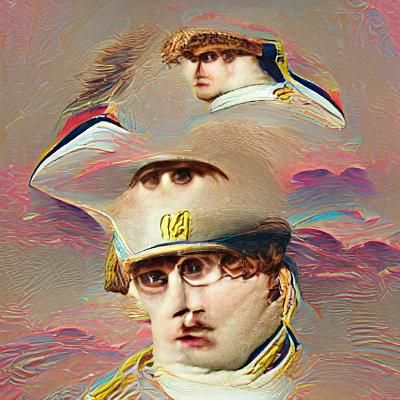 Iconic Portrait of Napoleon Bonaparte