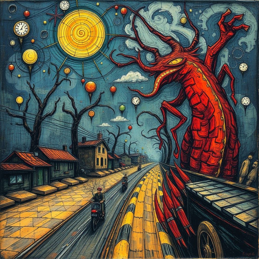 Hodophobia - Fear of road travel