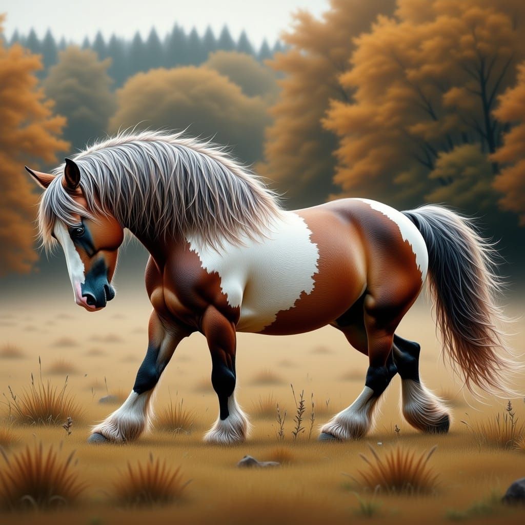 Depiction of a Miniature Horse