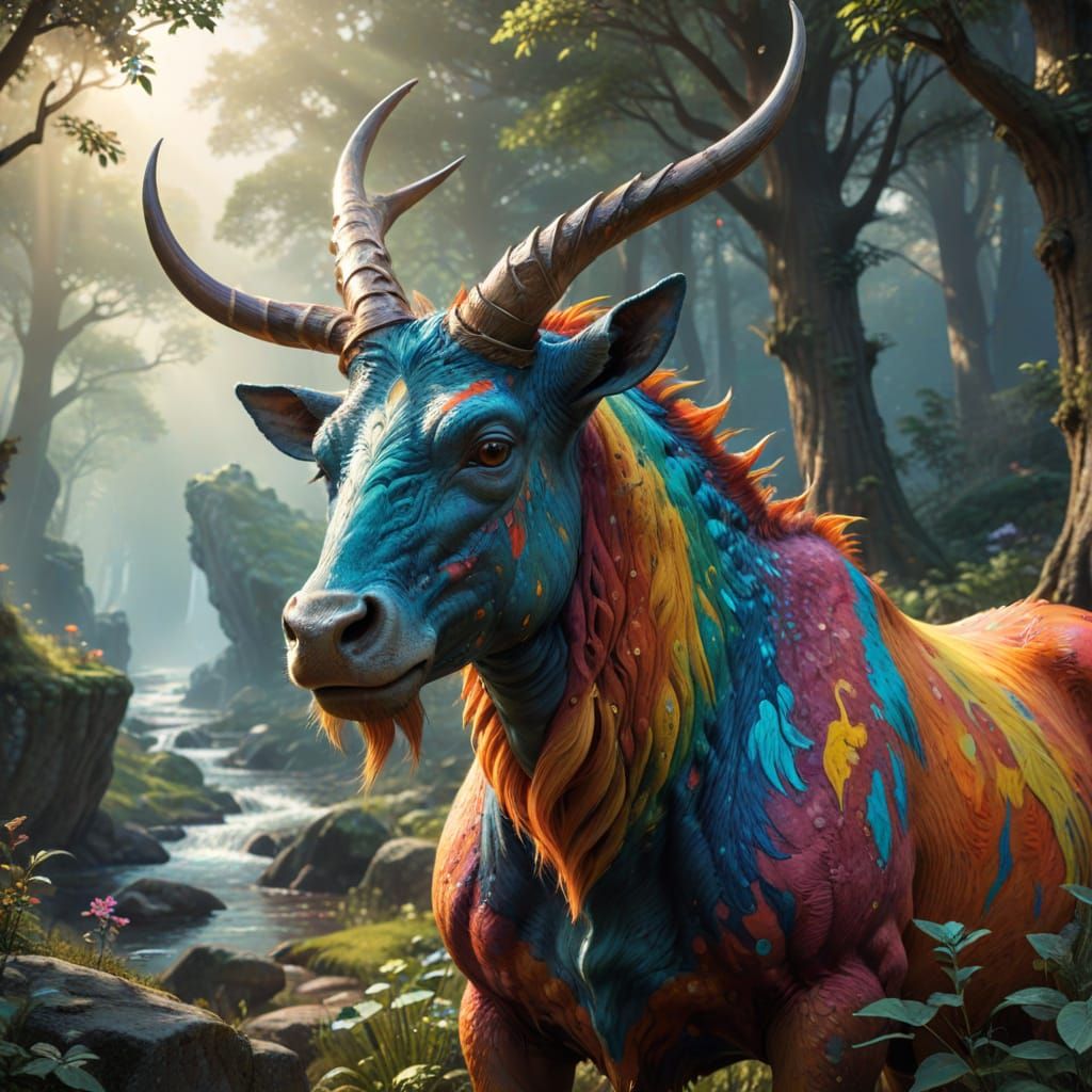 Child's Drawing Reimagined as Realistic 3D Fantasy Art