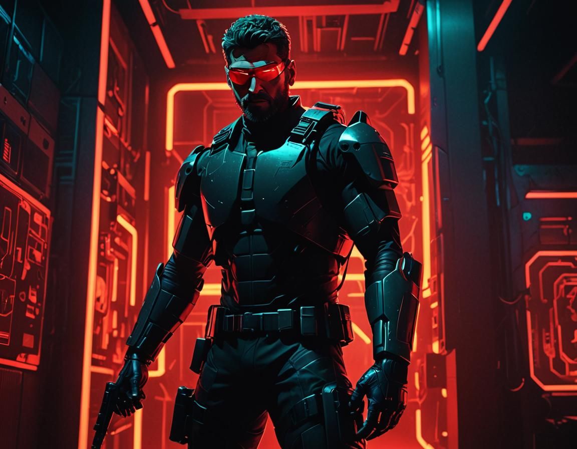 Sam Fisher Infiltrates Legion of Doom: Comic Book Style