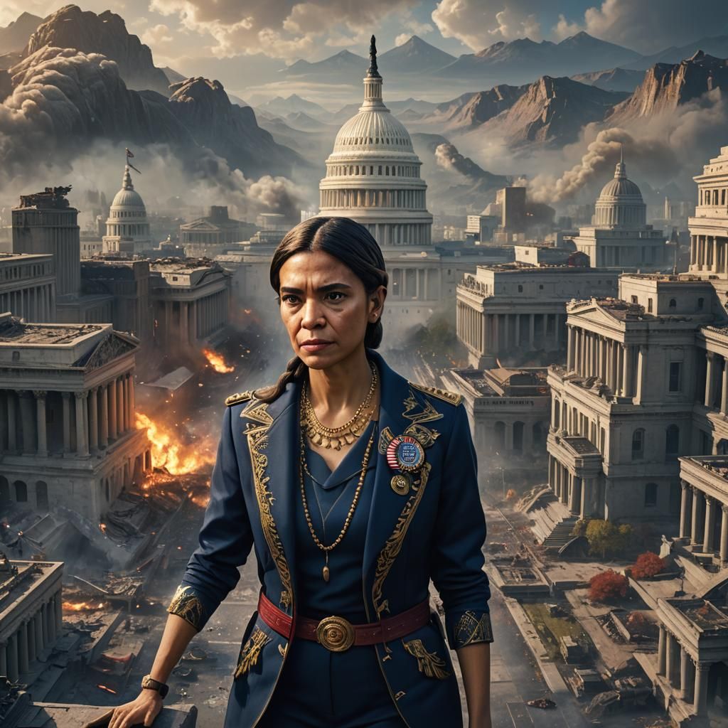 Detailed Matte Painting of a Fantasy Concept