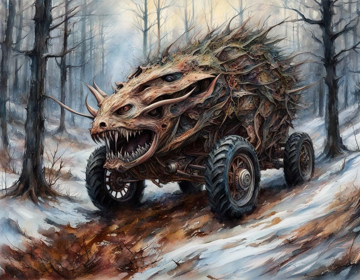 Macabre Cronenberg Body Horror in Wastedland