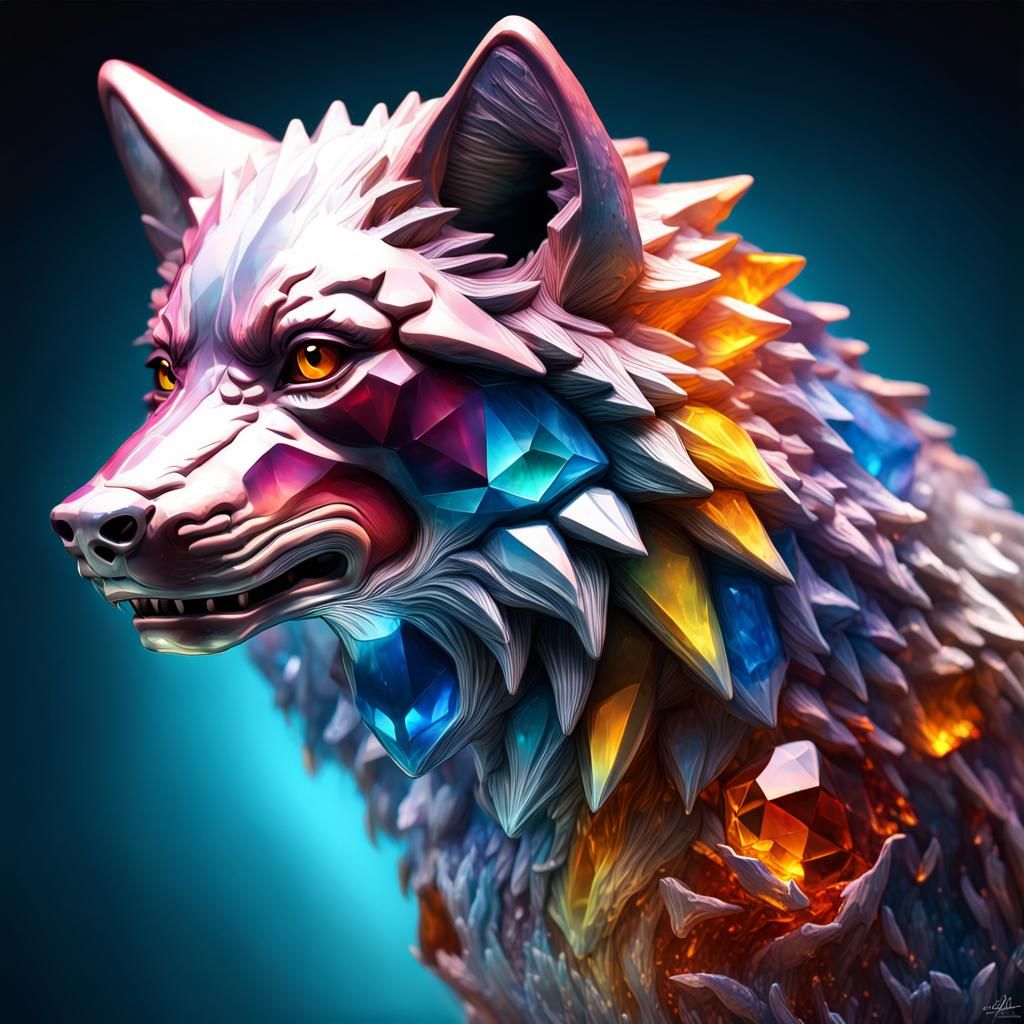 Crystal wolf