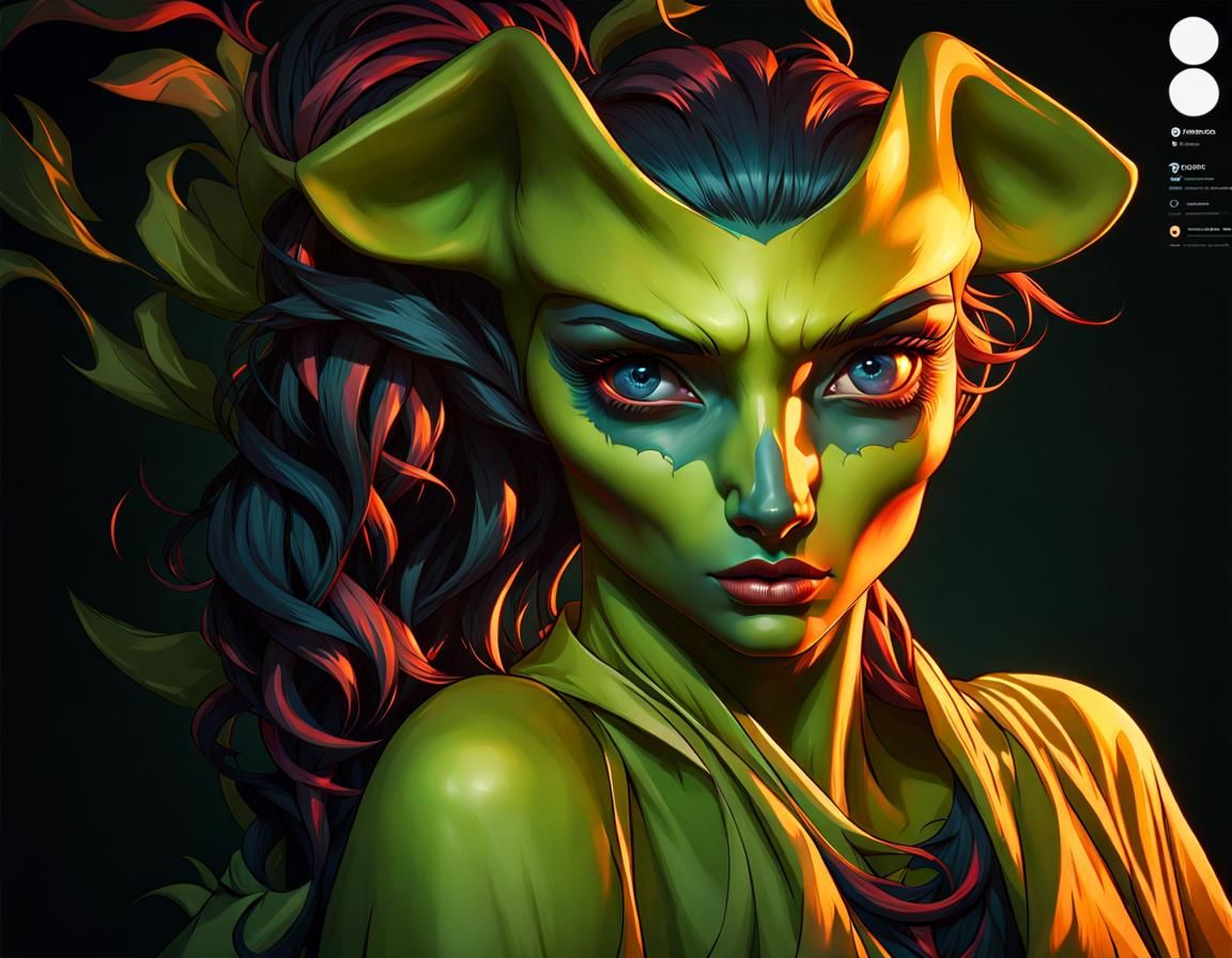 Spooky Hyperdetailed Portrait in Unreal Engine 5