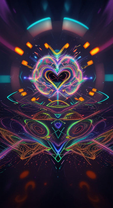 " art and A.I, quantum realms bound together."