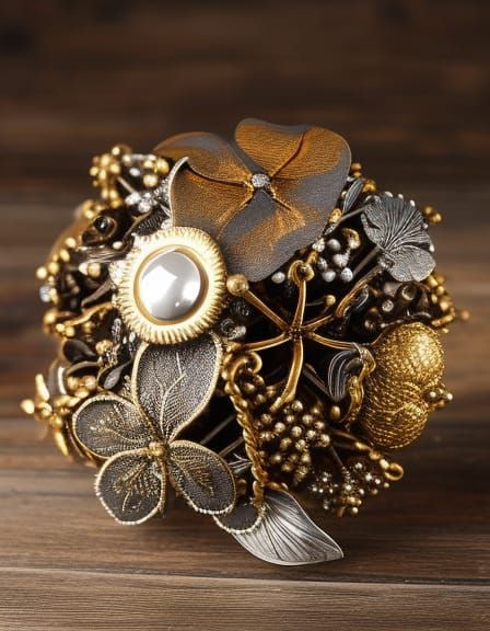 ball of metal petals
