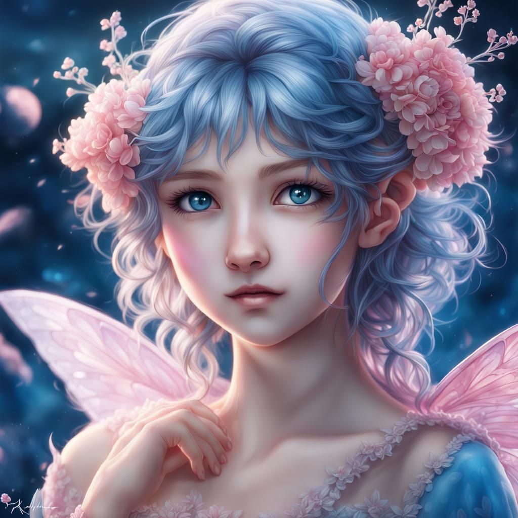 Blue Pink Fairy