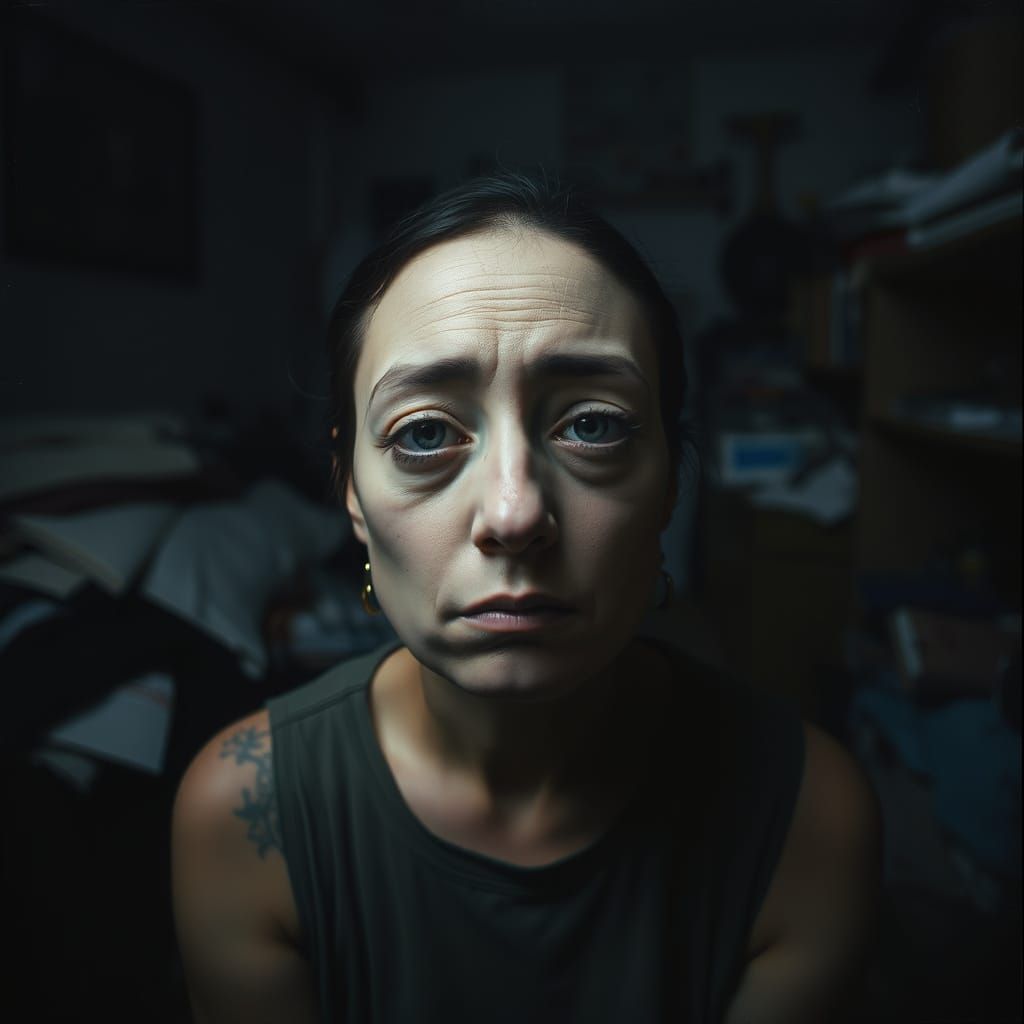 Emotional Numbness: A Rothko-Inspired Portrait of Depression