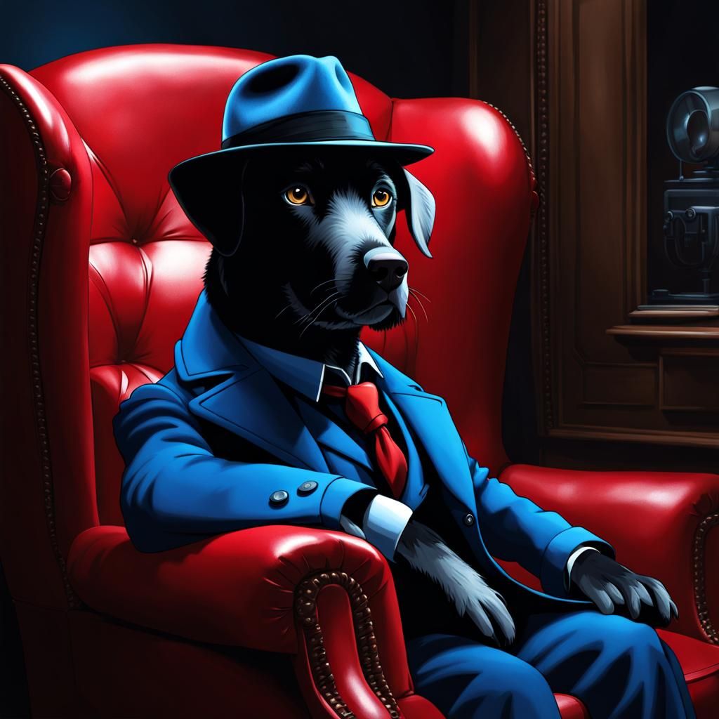Blue's Clues as Noir Detective in Gritty Thriller