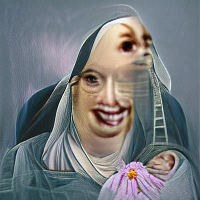 Mother Miranda Digital Art Portrait