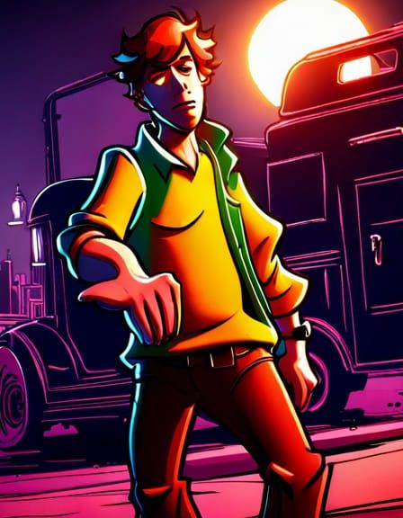 Shaggy and Scooby: Gangsters in Concept Art