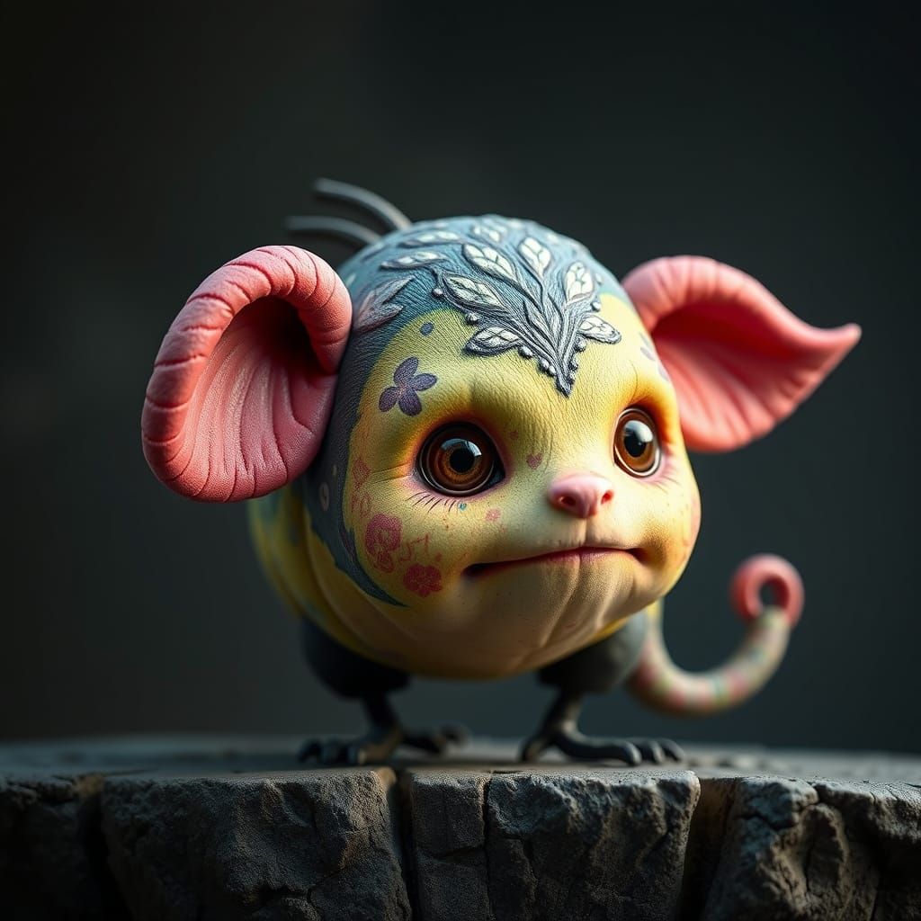 Surreal Dreamscapes in a Neon Digital Aesthetic