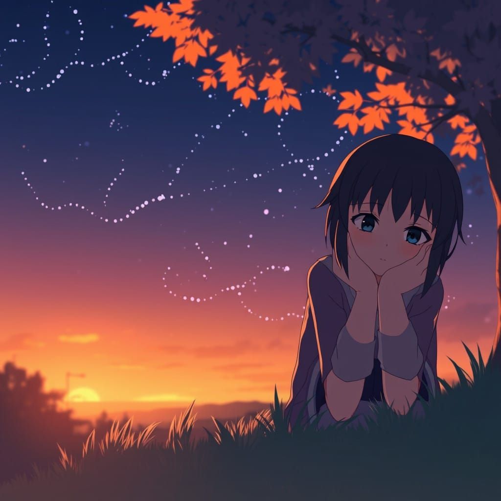 Japanese Character Study with Ethereal Portraits