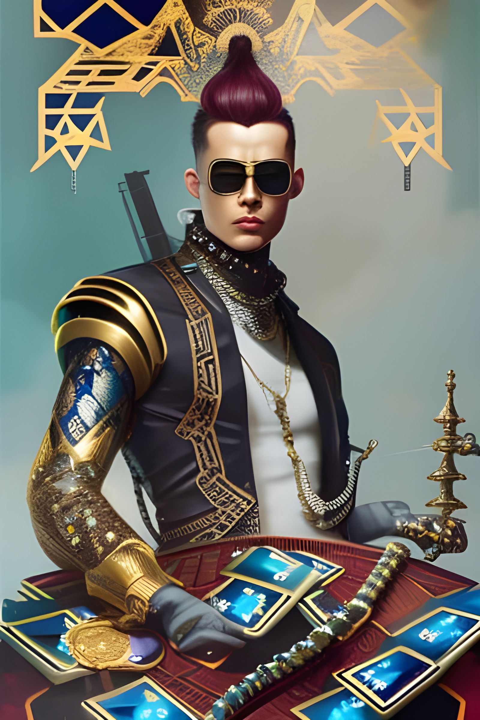 Cards series: Jack of diamonds