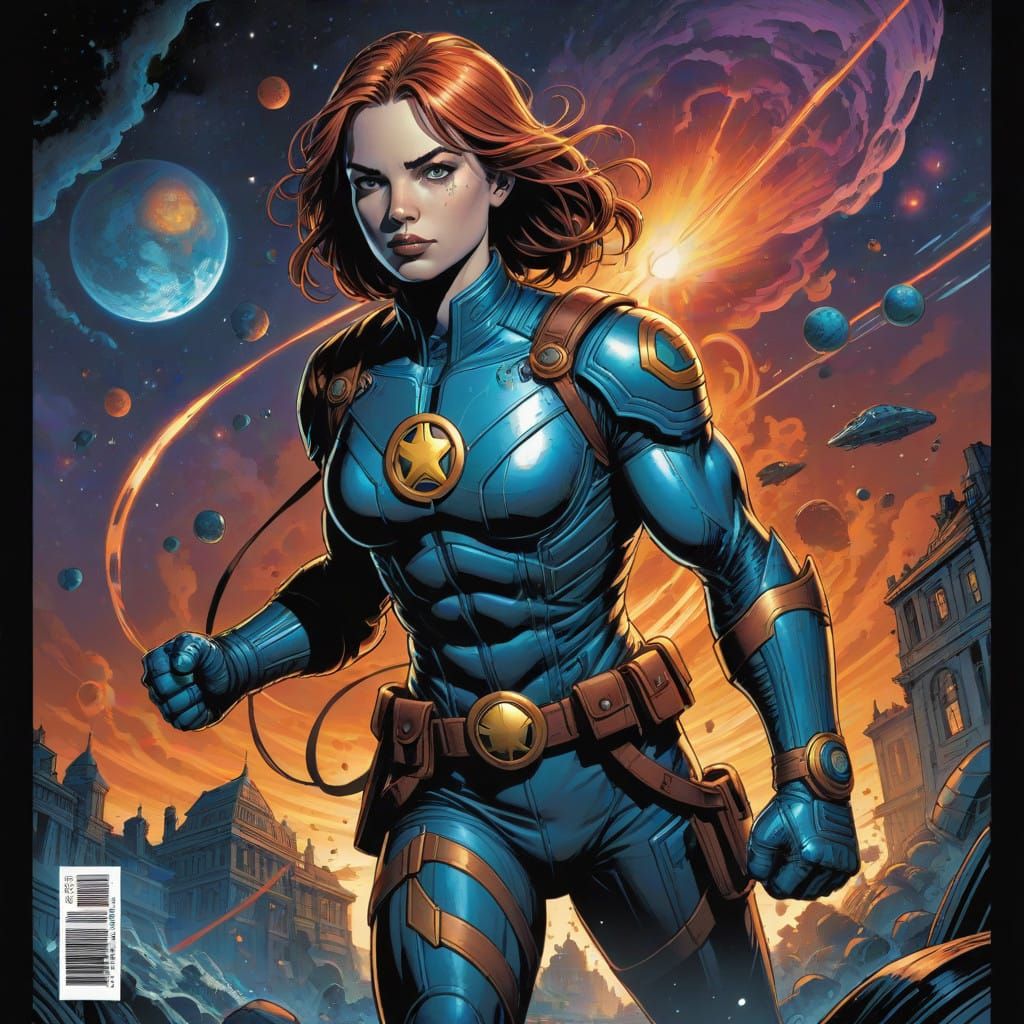 Comic Book Art in Perfect Smooth Style