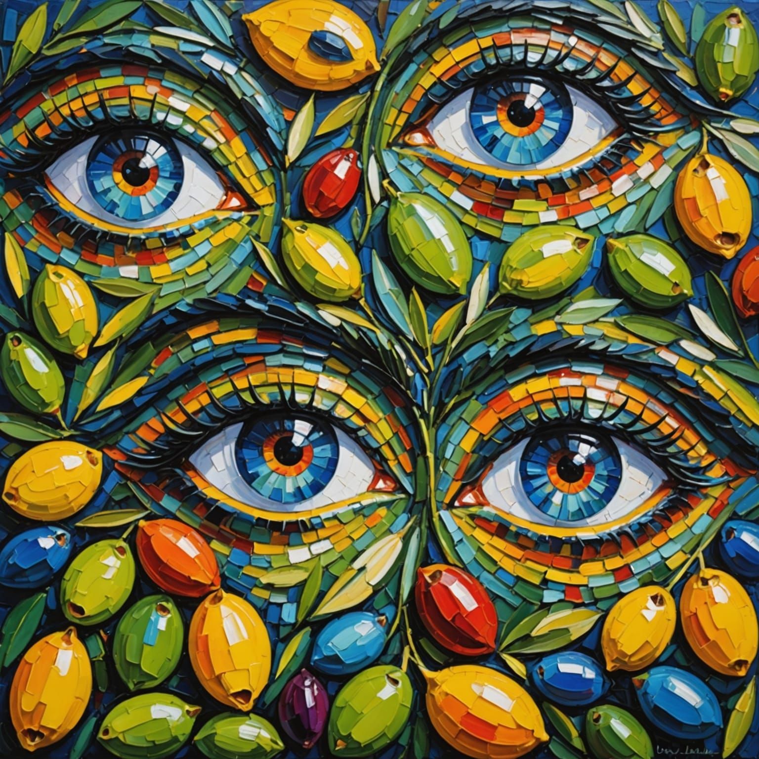 Eyes of Olive Expression