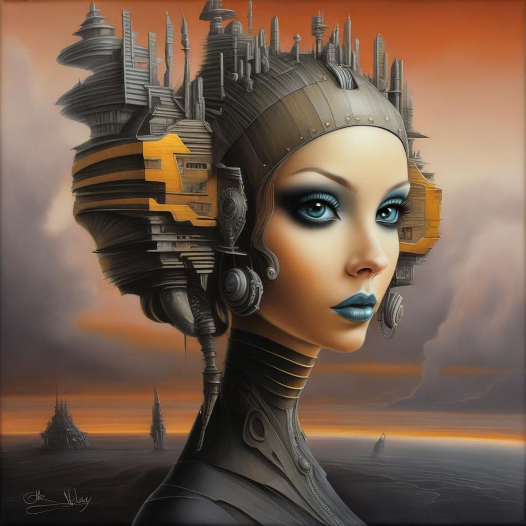 Surreal Portrait in High Definition