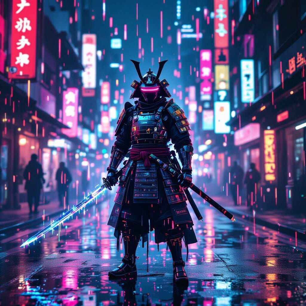 Futuristic Samurai