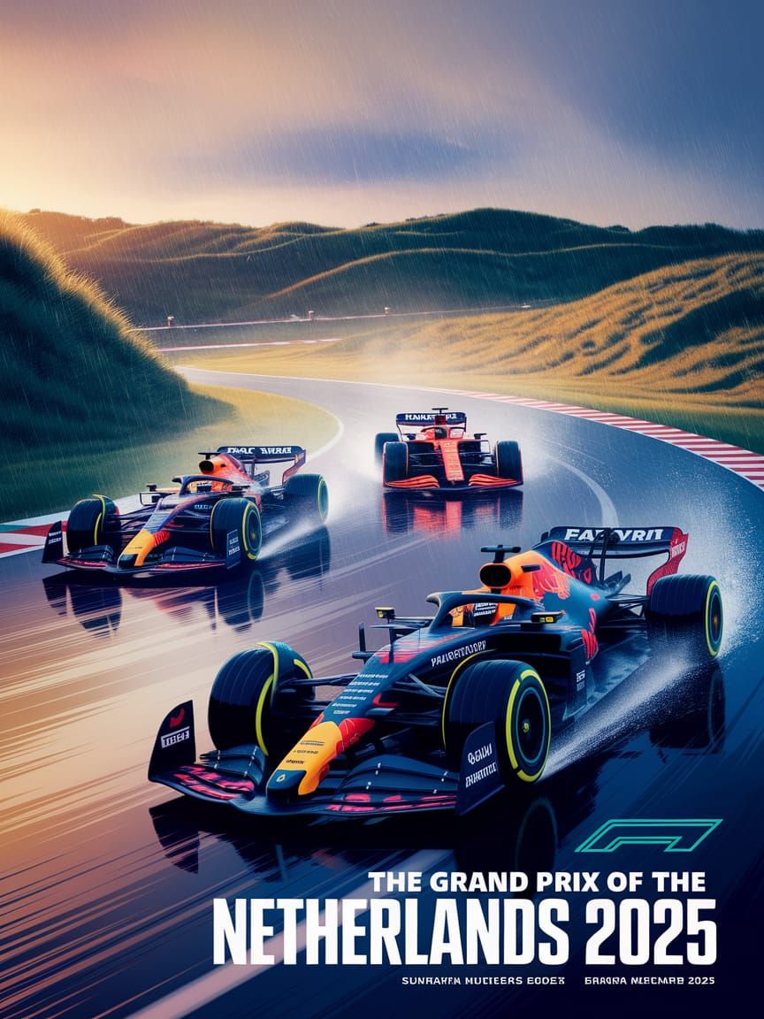 Grand Prix of Netherlands 2025: Rain-Soaked F1 Action