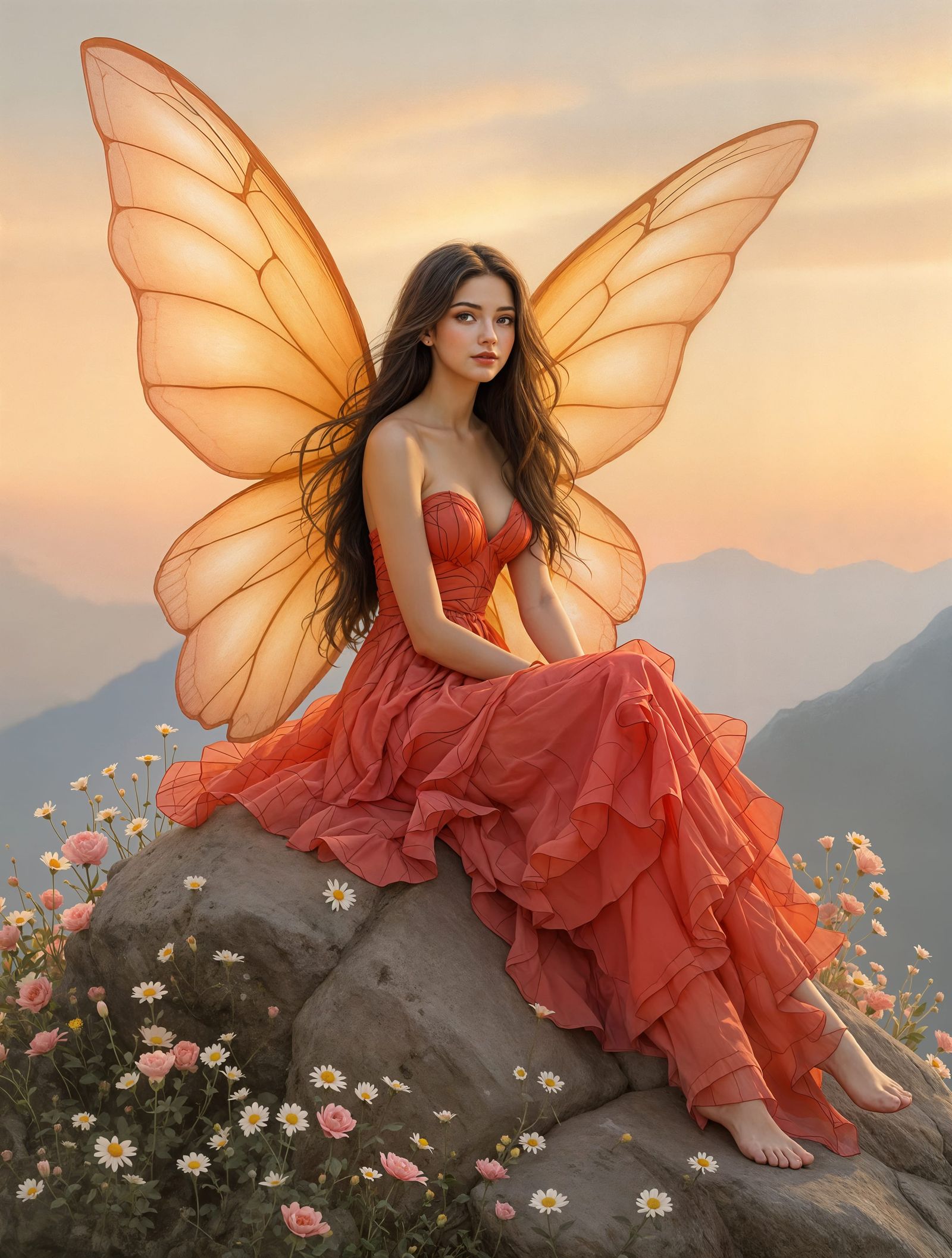 Serenity in Whispers of Sunset