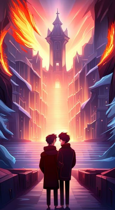 Flame King with Thunderbird Lovers: Anti-Art Concept