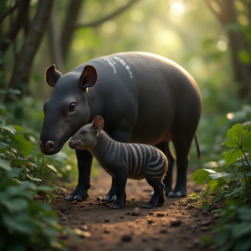 A Majestic Rainforest Pair in Harmony