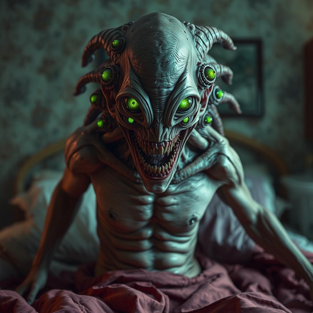 Grotesque Transformation: A Biomechanical Horror