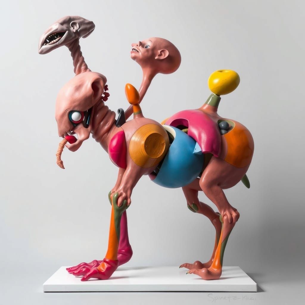 Unconventional Sculptures Defy Gravity with Bold, Fluid Form...