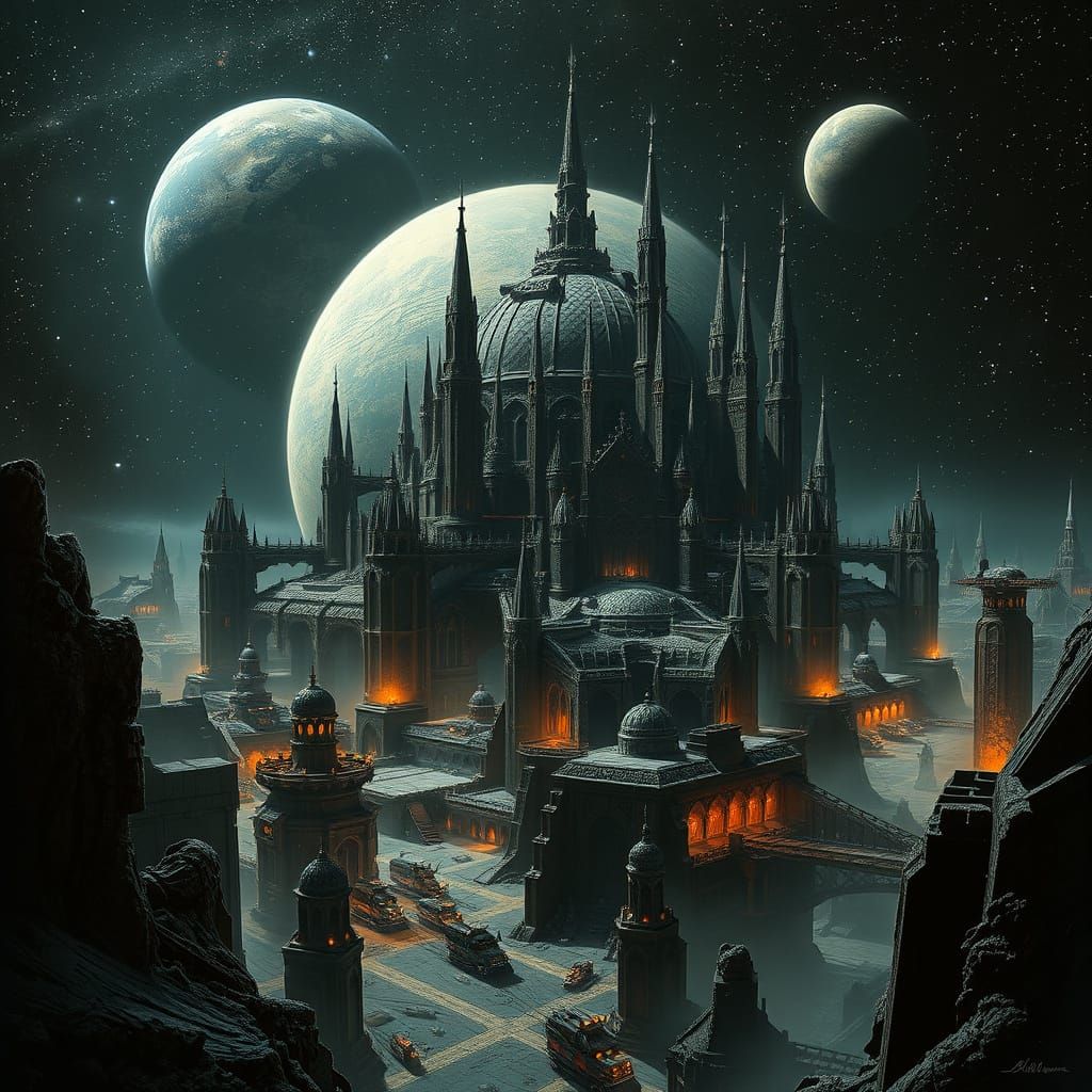 Imperial Citadel Mundus Pyrus in the Warhammer 40K Universe