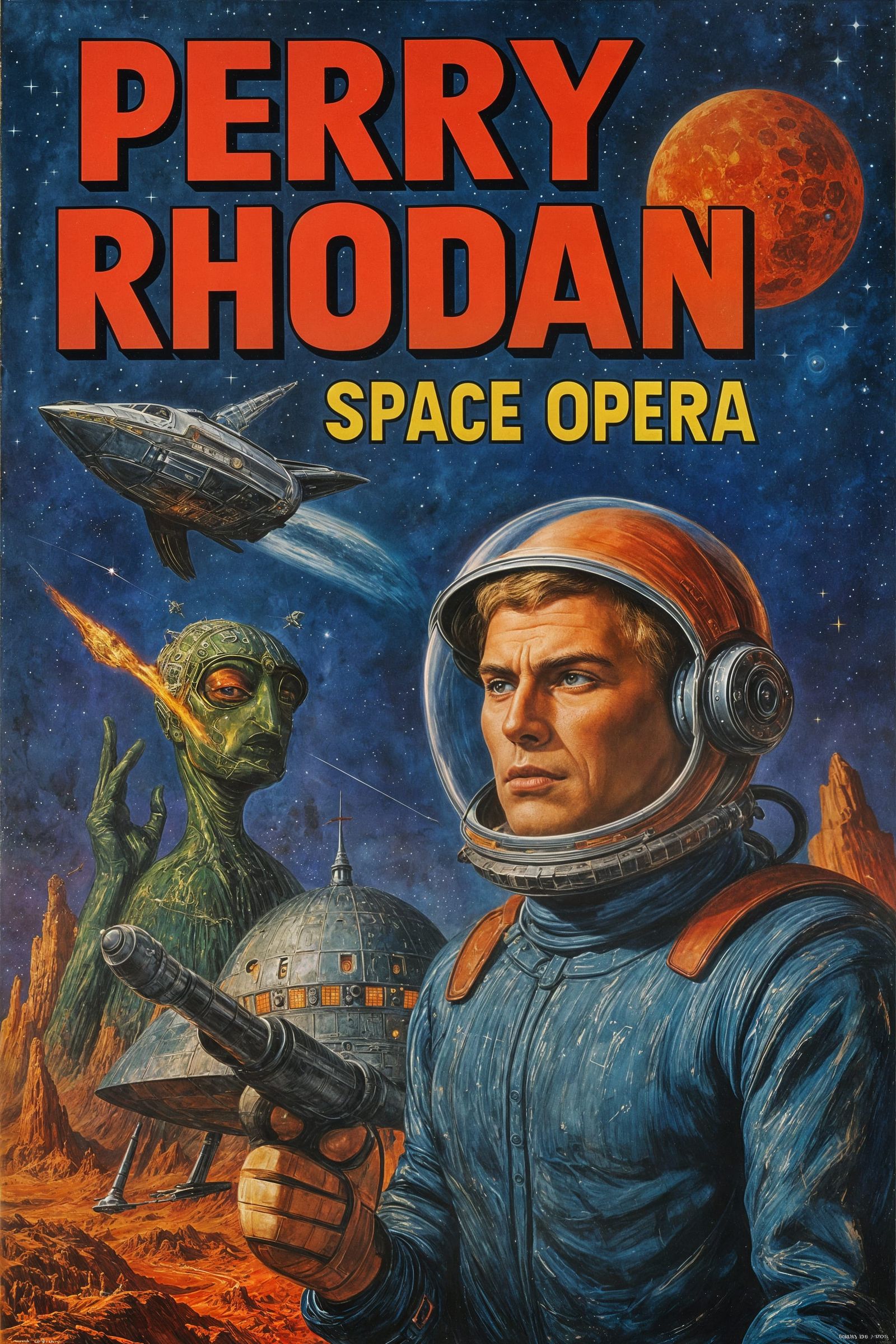 Retro Sci-Fi: 1970s Space Opera Book Cover
