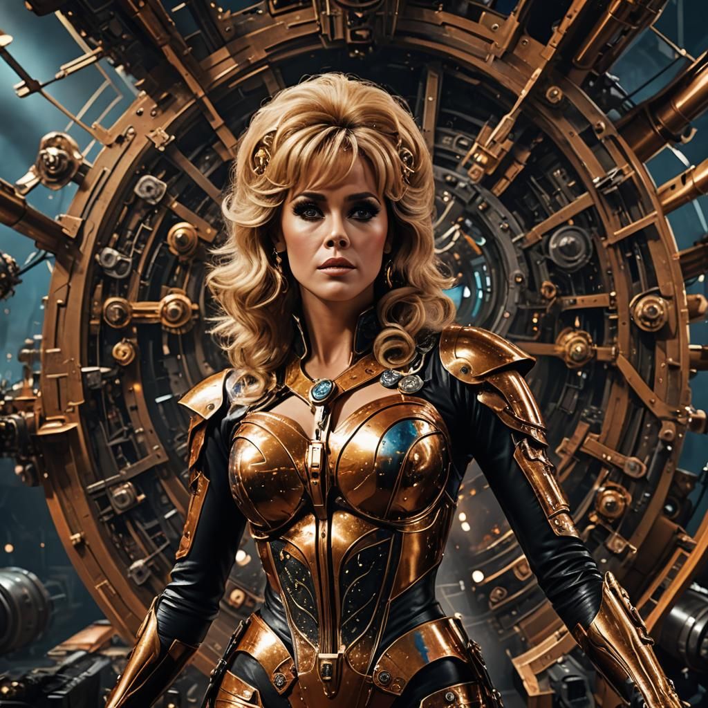 Barbarella Torture Scene: Detailed Matte Painting