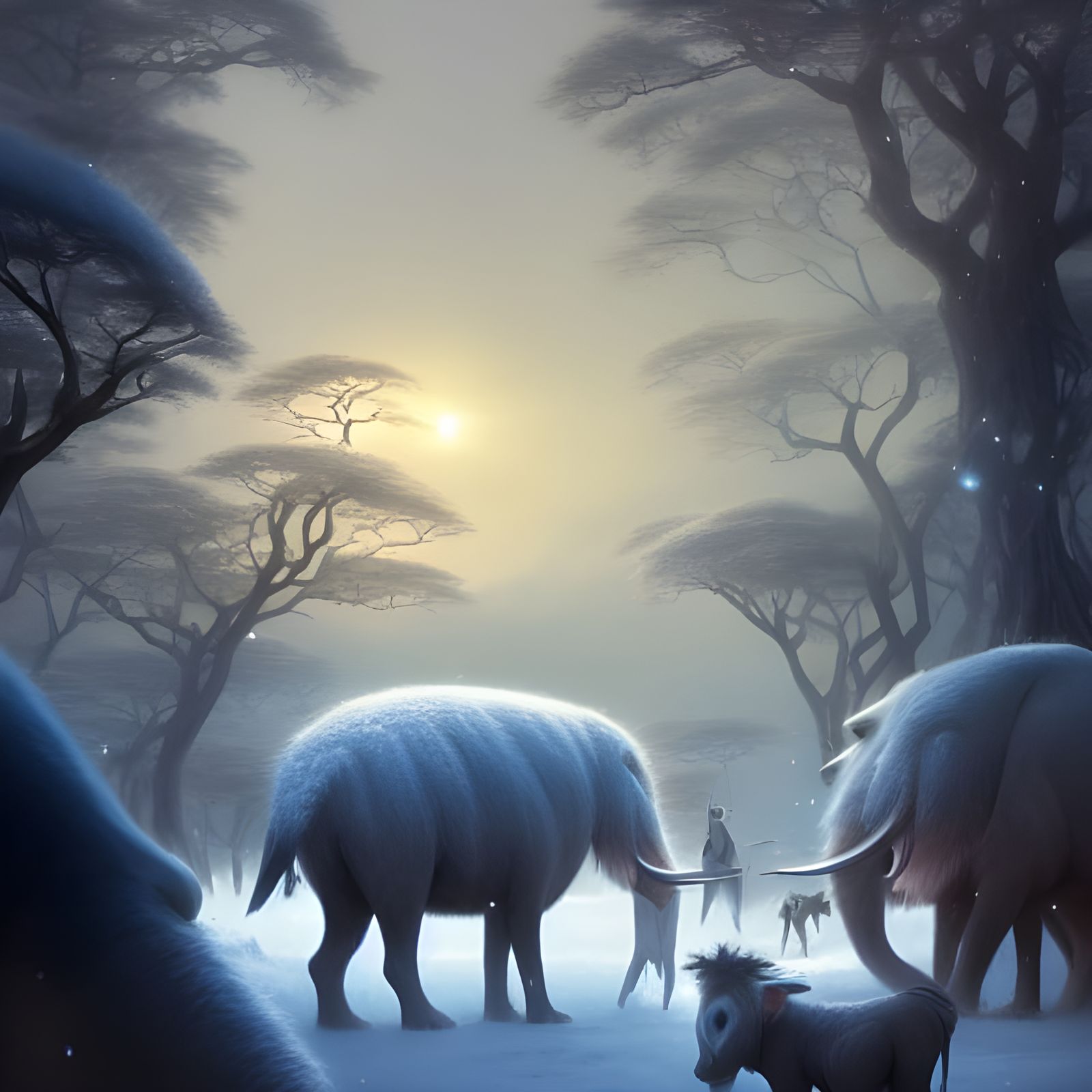 African Savanna in the Next Ice Age