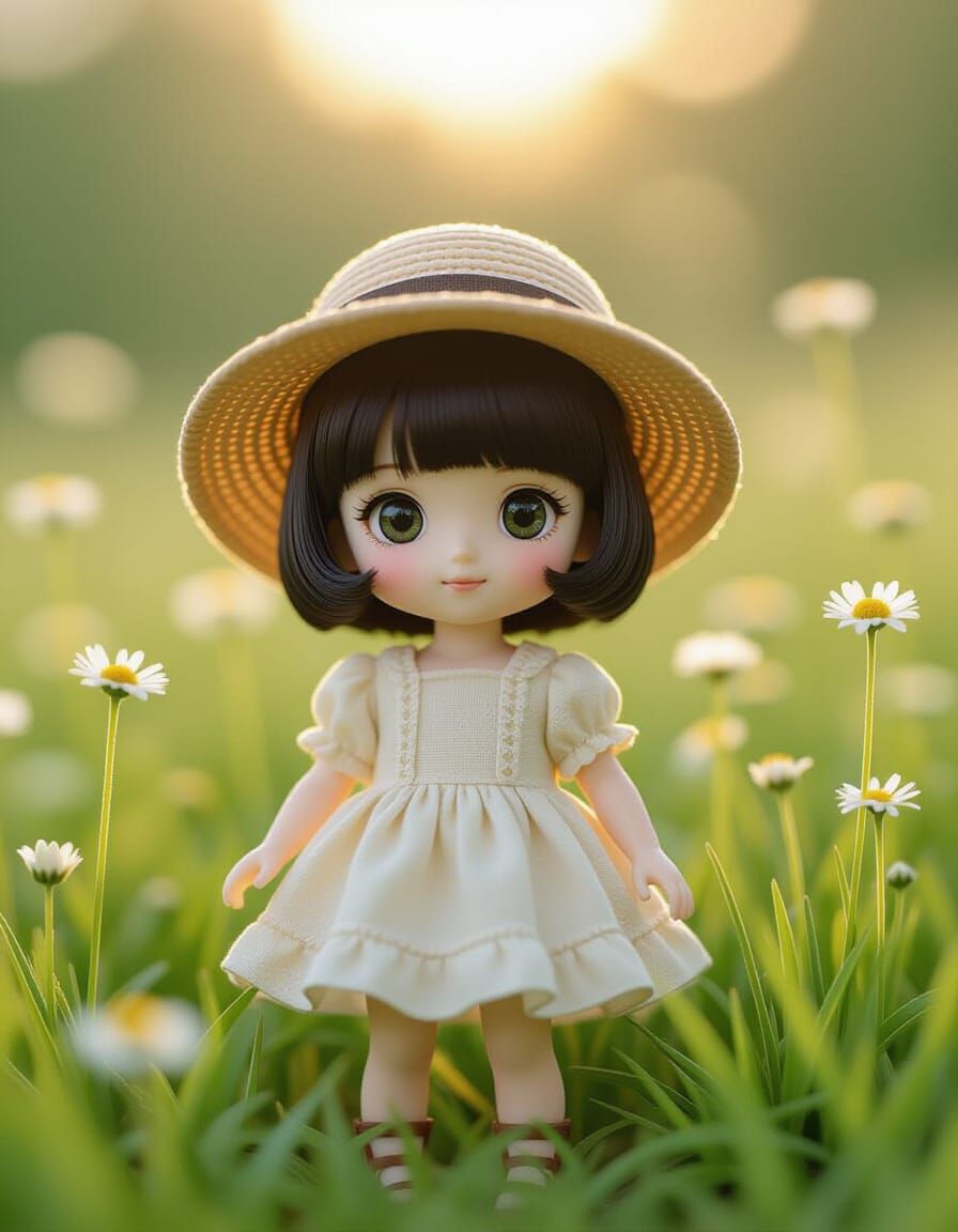 Cute Tiny Plastic Dolls: Professional Product Photography