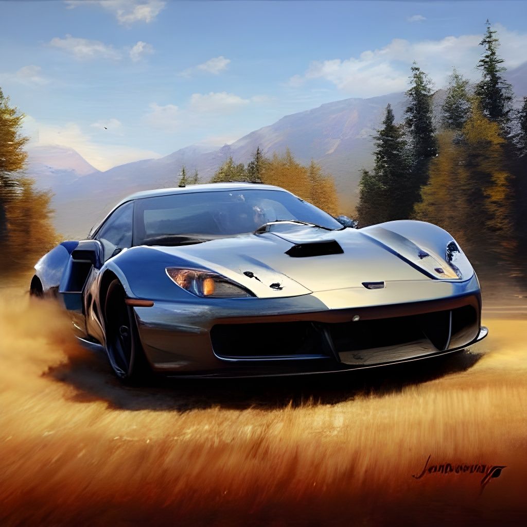 Forza Horizon 5: Oil Painting by James Gurney