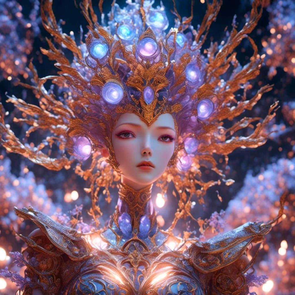 Magical Eyeball Drifting in Ethereal Realm