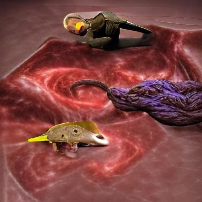 Abstract Black and White Geometric Design