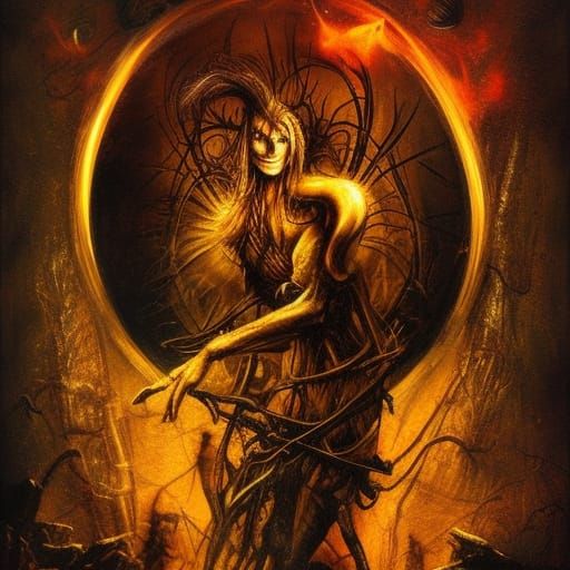 Campfire Power Metal Album Cover Art