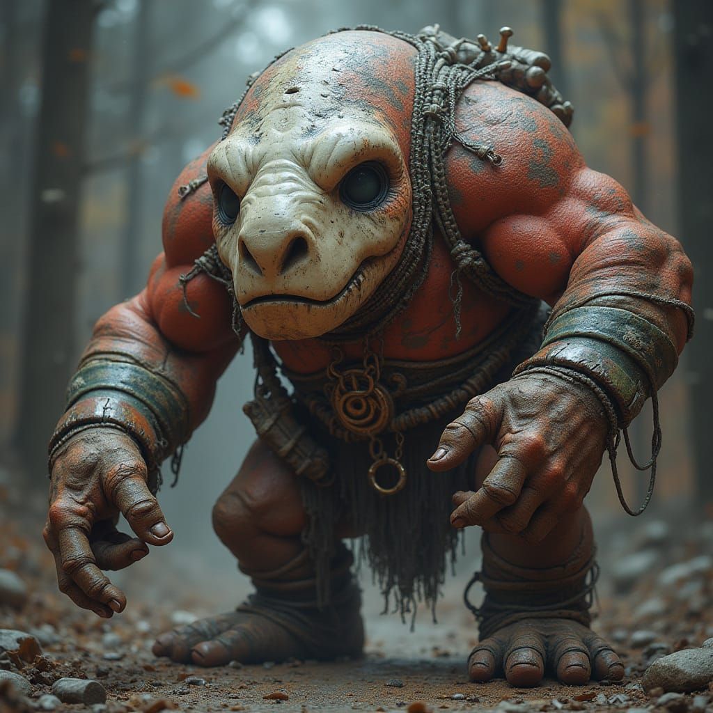 Minimalist Laptop with Glowing Screen and 'Packaging' Text