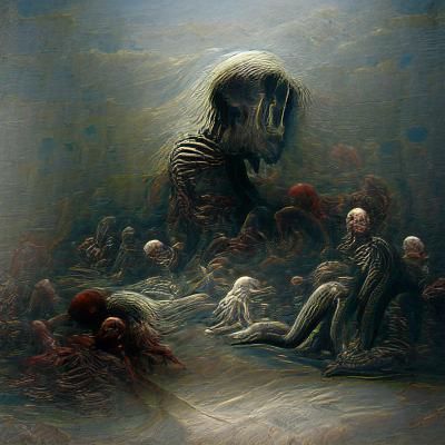 Horrific Vision of Human Life Fading