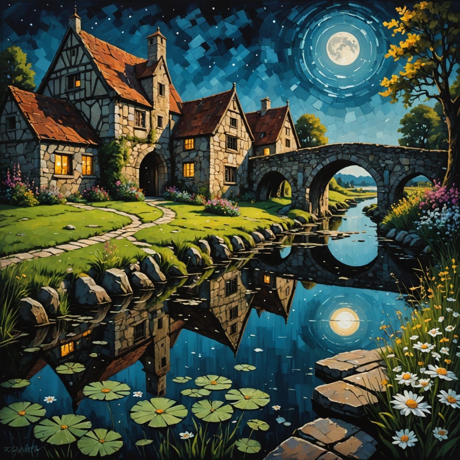 Rustic Masterpiece with a Gothic Twist