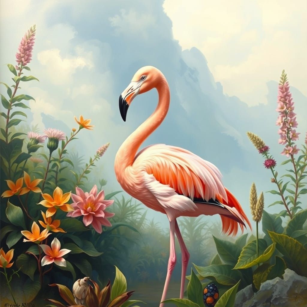 Vibrant Flamingo Arrives in Galapagos, Victorian Exploration...