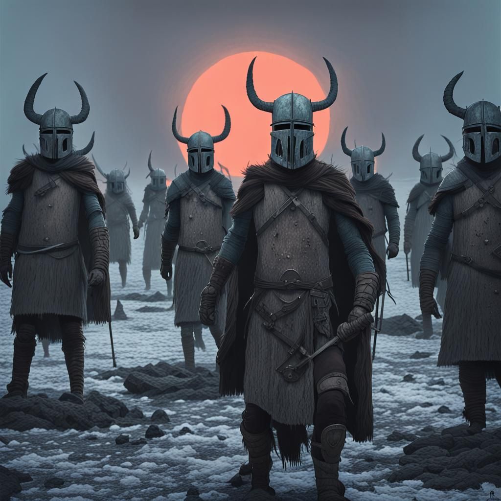 Valhalla's Warriors Emerge Under the Black Sun