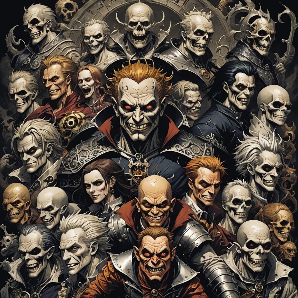 Sinister Depictions of the Seven Deadly Sins