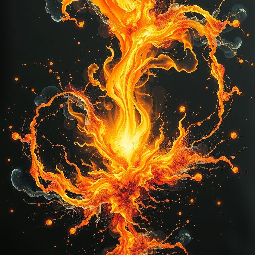 Cosmic Vortex in Metallic Hues